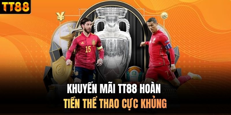 Khuyến mãi TT88 hoàn tiền thể thao cực khủng